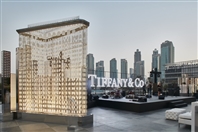Festivals and Big Events Tiffany lights Burj Khalifa in Blue  UAE