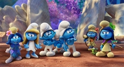 Social Smurfs: The Lost Village Premiere UAE