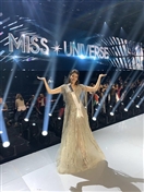 Fashion Miss Egypt Diana Hamed in Elham EL Youssef Gowns UAE