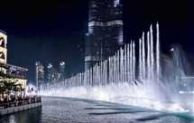 Leisure Sites Dubai Downtown The Dubai Fountain Tourism Visit UAE