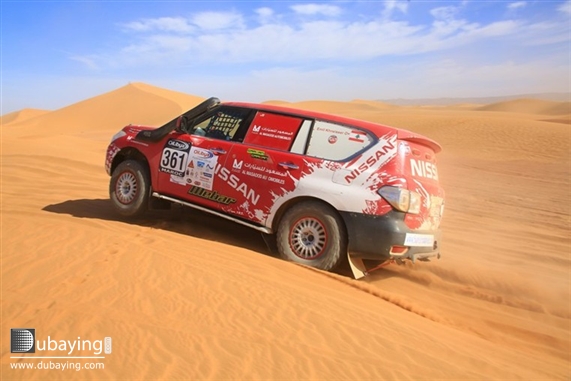 Social Nissan Patrol Rallying UAE