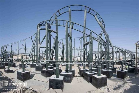 Social Major Rollercoaster Installed in Dubai UAE