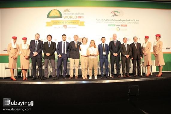 Social 7th World Arabian Horse Racing Conference opens in Rome UAE