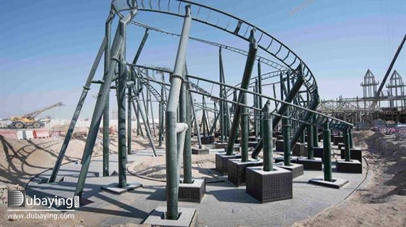 Social Major Rollercoaster Installed in Dubai UAE