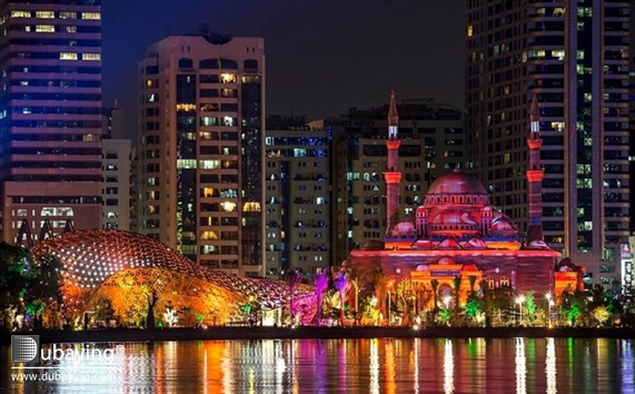 Festivals and Big Events Sharjah Light Festival  UAE