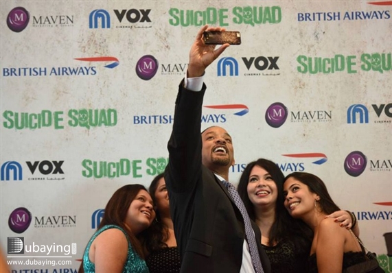 Festivals and Big Events Will Smith brings Suicide Squad to Dubai UAE