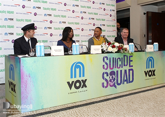 Festivals and Big Events Will Smith brings Suicide Squad to Dubai UAE