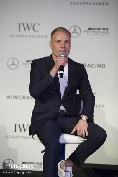 Social IWC Schaffhausen talk session with Valtteri Bottas and David Croft UAE