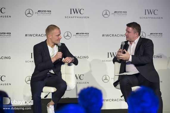 Social IWC Schaffhausen talk session with Valtteri Bottas and David Croft UAE