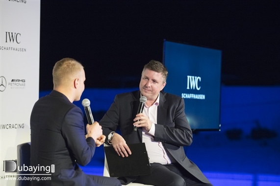 Social IWC Schaffhausen talk session with Valtteri Bottas and David Croft UAE