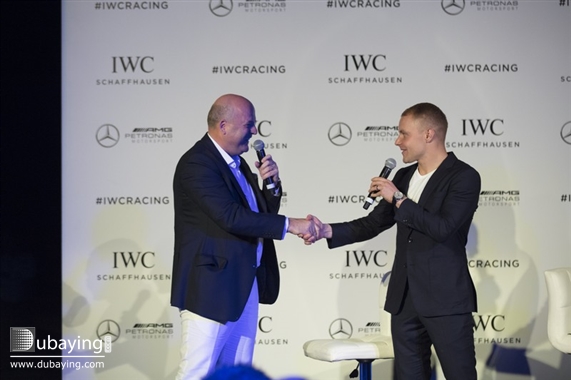 Social IWC Schaffhausen talk session with Valtteri Bottas and David Croft UAE
