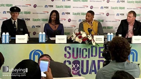 Festivals and Big Events Will Smith brings Suicide Squad to Dubai UAE