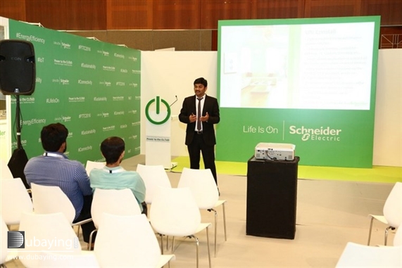 Social Schneider Electric Power to the Cloud UAE