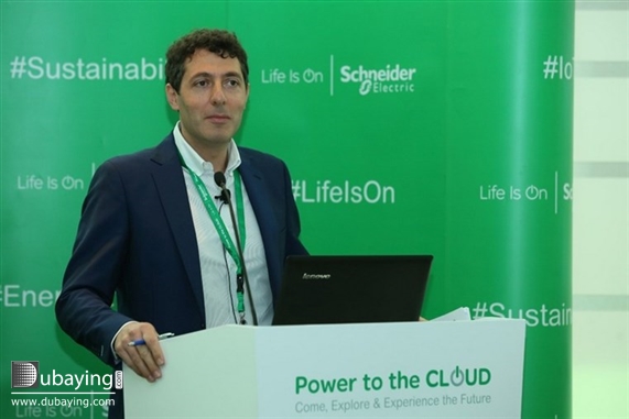 Social Schneider Electric Power to the Cloud UAE