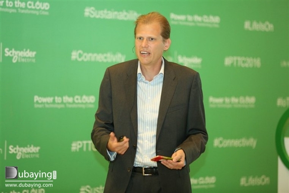 Social Schneider Electric Power to the Cloud UAE