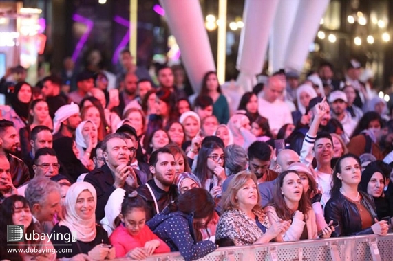 Concert  Assi El Hallani at Citywalk Dubai UAE