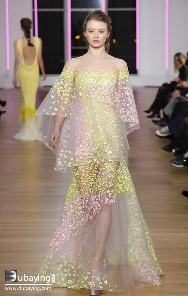 Fashion Georges Chakra couture spring summer 2018 at PFW UAE