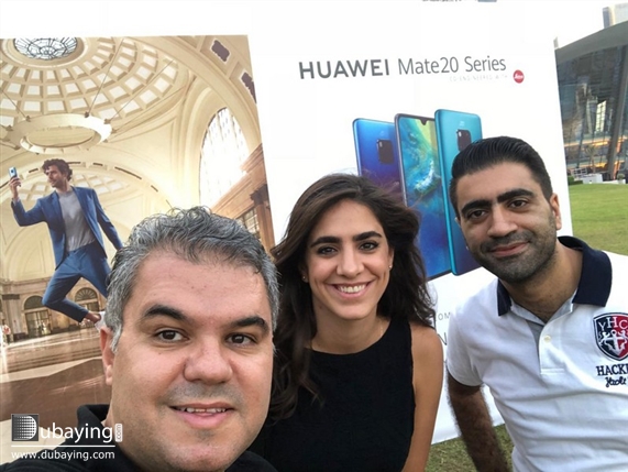 Social Launching of HUAWEI Mate 20 Series at Burj Park UAE