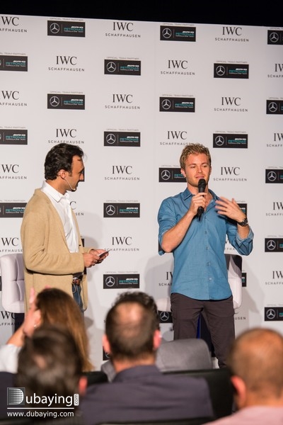 Social IWC Schaffhausen Exclusive Talk Session with Nico Rosberg UAE
