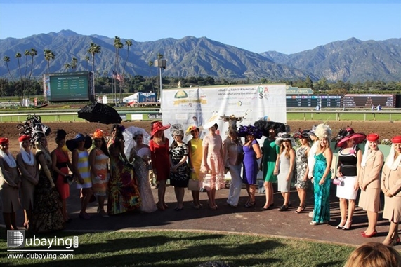 Escapes Racing day at Santa Anita Park UAE