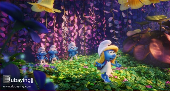 Social Smurfs: The Lost Village Premiere UAE
