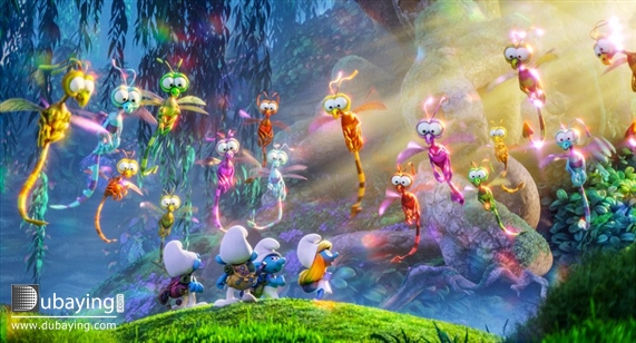 Social Smurfs: The Lost Village Premiere UAE