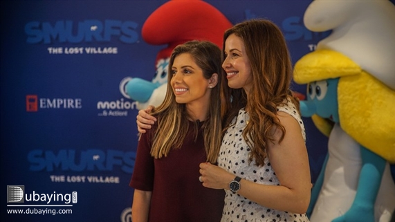 Social Smurfs: The Lost Village Premiere UAE