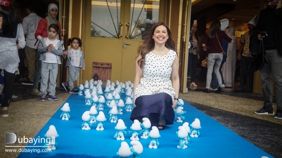 Social Smurfs: The Lost Village Premiere UAE
