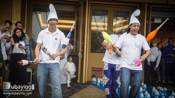 Social Smurfs: The Lost Village Premiere UAE