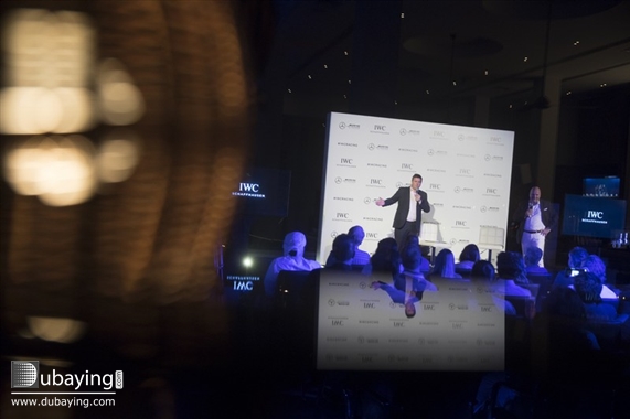 Social IWC Schaffhausen talk session with Valtteri Bottas and David Croft UAE