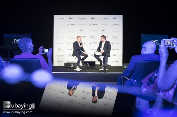 Social IWC Schaffhausen talk session with Valtteri Bottas and David Croft UAE