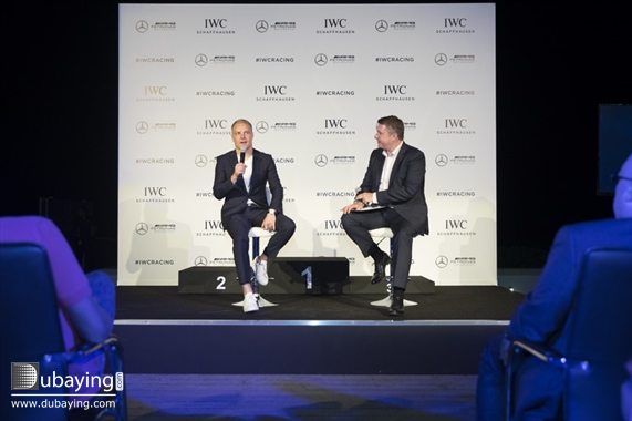 Social IWC Schaffhausen talk session with Valtteri Bottas and David Croft UAE