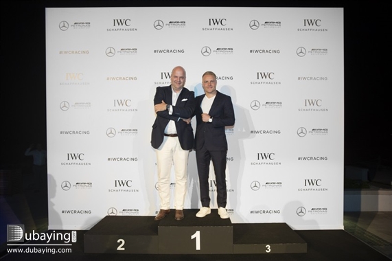 Social IWC Schaffhausen talk session with Valtteri Bottas and David Croft UAE