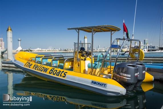 Social Yellow Boats Abu Dhabi UAE