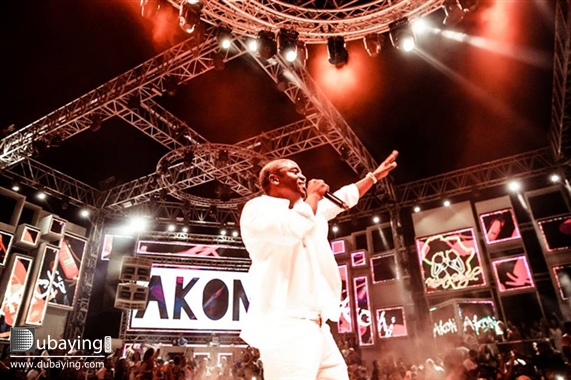 White Dubai Business Bay Nightlife and clubbing Akon at White Dubai UAE