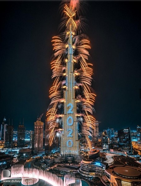 New Year Dubai rings in 2020 UAE