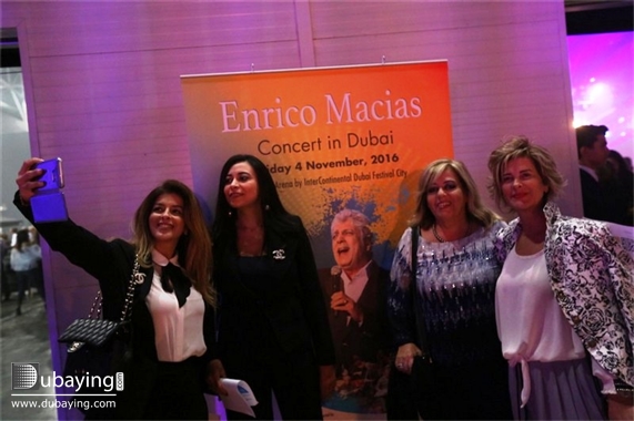 Activity Downtown Dubai Festivals and Big Events Enrico Macias in Dubai UAE