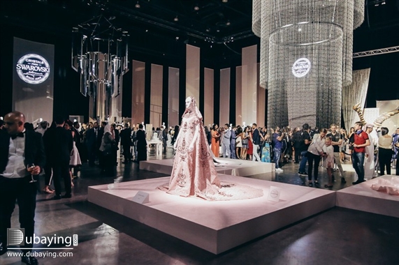 Social Swarovski Sparkling Couture Exhibition in Dubai UAE