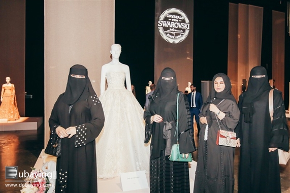 Social Swarovski Sparkling Couture Exhibition in Dubai UAE