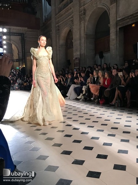 Festivals and Big Events Tony Ward Spring Summer 2018 Couture at PFW UAE